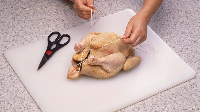 Cooking chicken