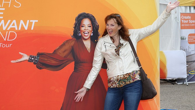 'Oprah The Life You Want Weekend' attendee