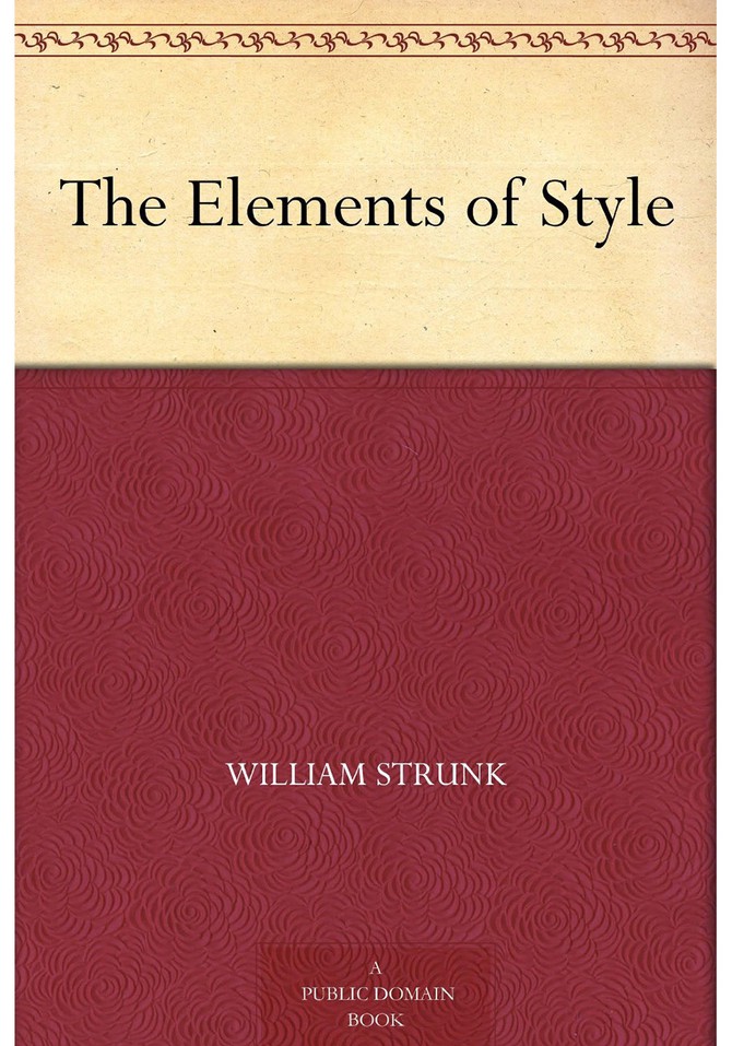 ben affleck's bookshelf - the elements of style
