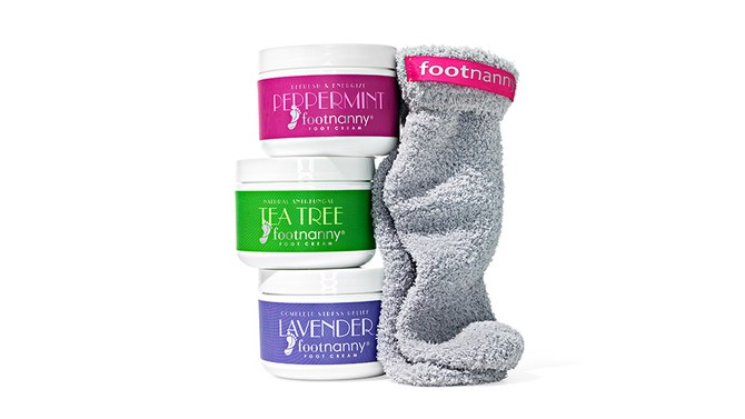 Foot Cream and Sock Gift Set