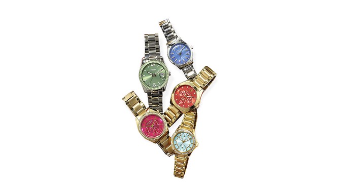 Macaron-Colored Watches
