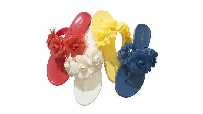 Nine West Jelly Sandals
