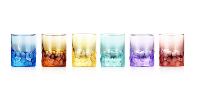 Pebbles Shot Glasses by Moser