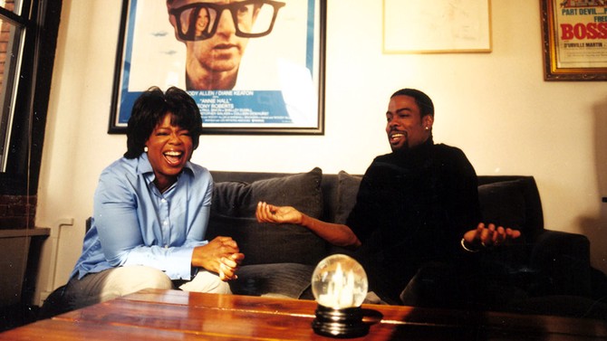 Oprah and Chris Rock