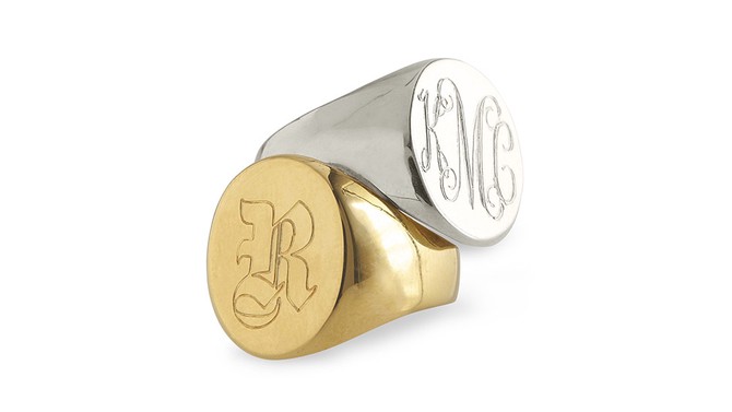 Classic Oval Signet Rings