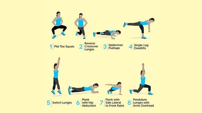 exercises to do at home