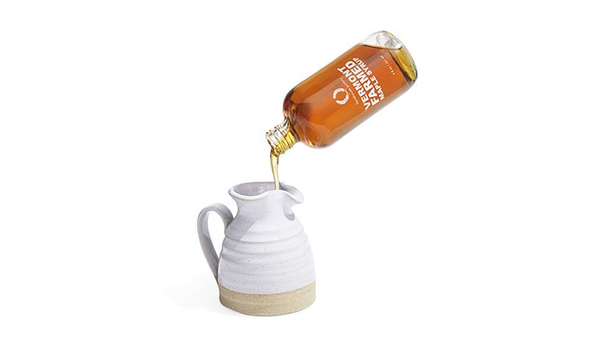 Farmhouse Pottery Maple Syrup and Small Bell Pitcher Gift Set