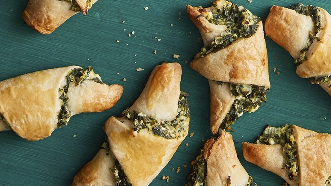 spinach and fet rugelach