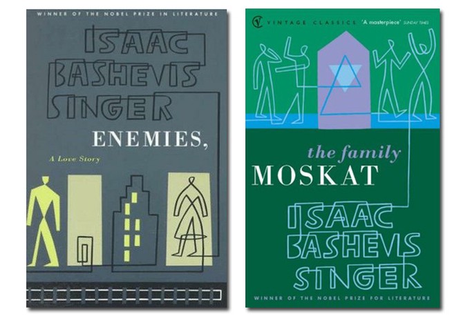 Enemies: A Love Story and The Family Moskat by Isaac Bashevis Singer