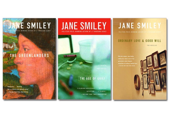 The Greenlanders, The Age of Grief and Ordinary Love and Good Will by Jane Smiley