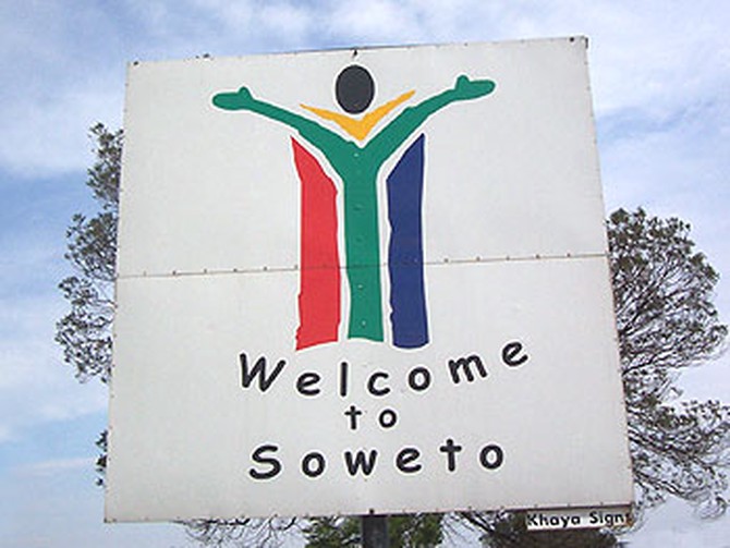 Day Three begins in South Africa in Soweto.