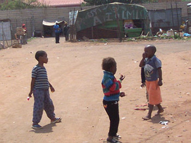 Day Three in the Motsoaledi squatter camp.