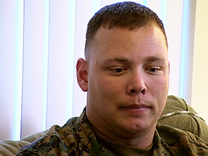 Karl was awarded three Purple Hearts for injuries suffered in Iraq.