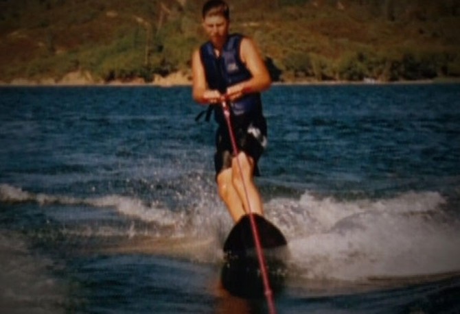 Matt Horick wakeboarding