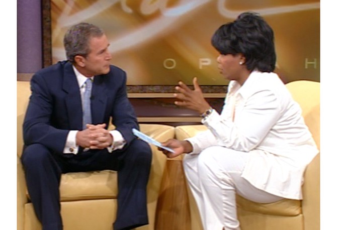 George W. Bush and Oprah
