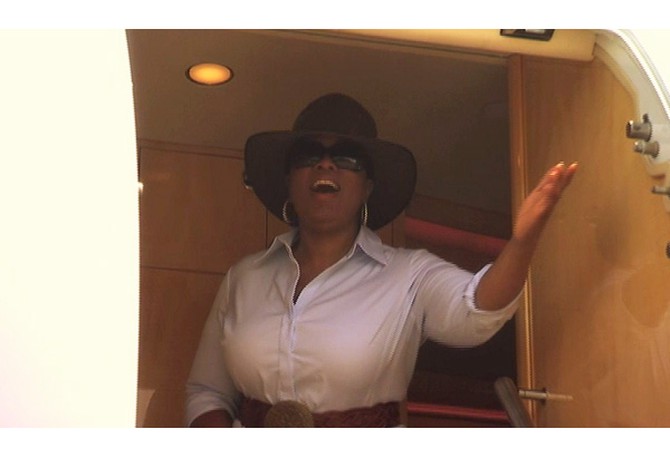 Oprah lands in Australia