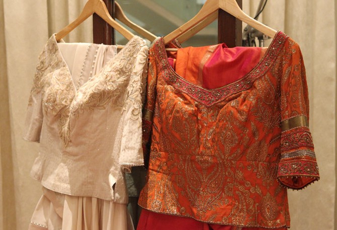 Custom saris