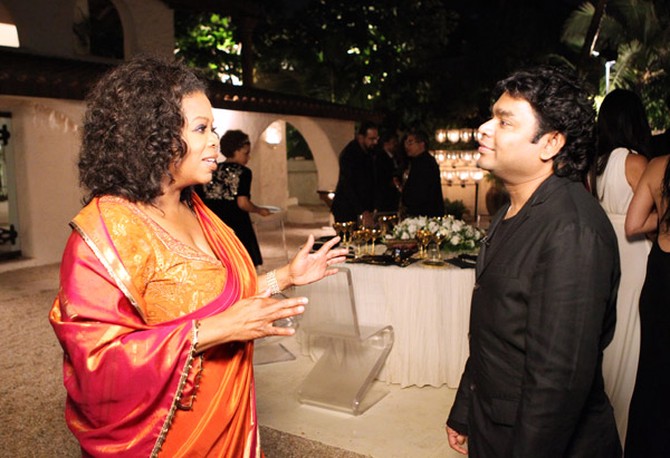 Oprah talks to A.R. Rahman.