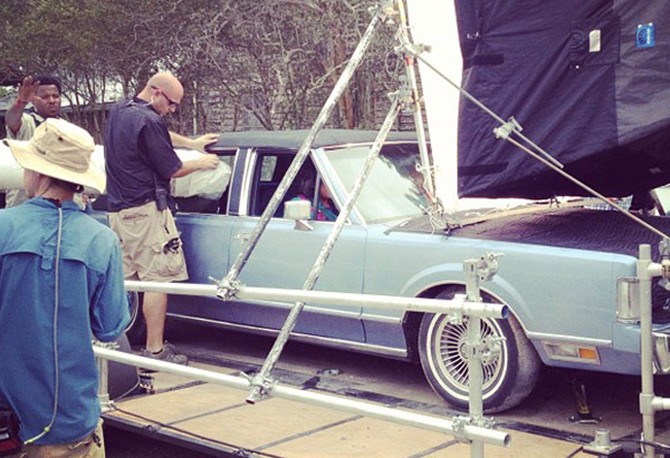 Lincoln Town Car on set of "Lee Daniels' The Butler"