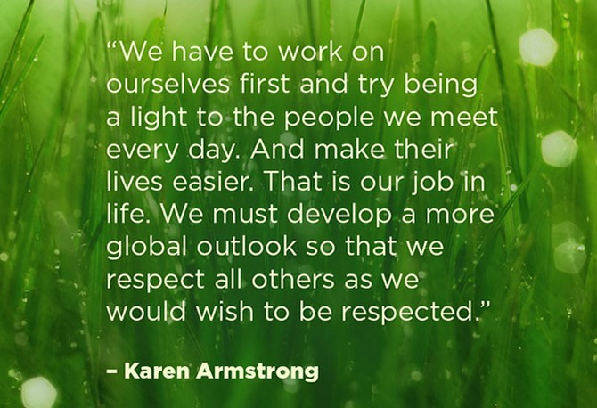 Karen Armstrong quotation