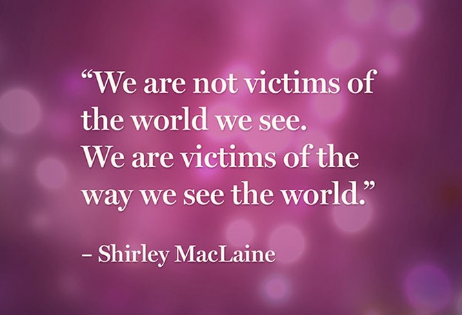 Shirley MacLaine quotation