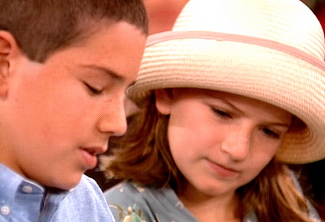 Zach and Kate, siblings who lost their mother