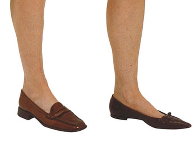 Thin ankle flats