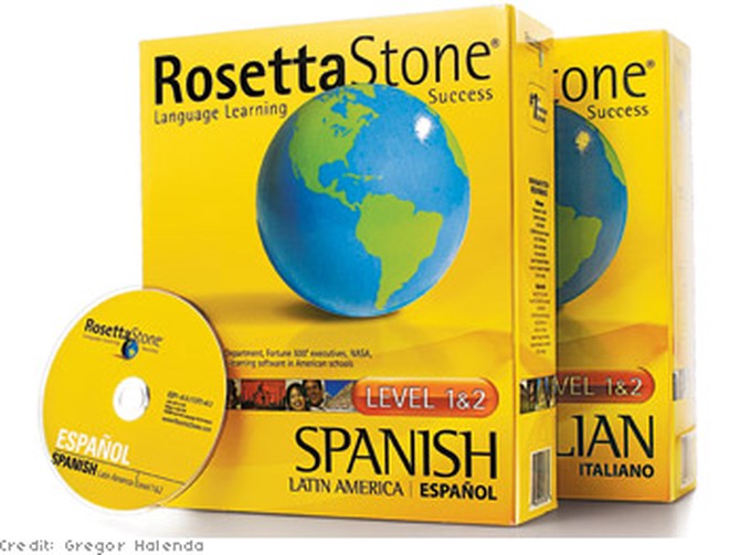 Rosetta Stone language classes