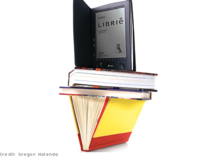 Sony Libri&#233; portable e-book reader