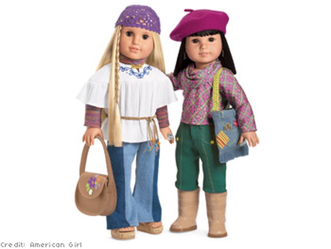 Julie and Ivy, American Girl Dolls