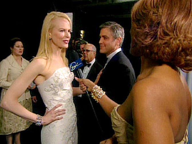 Nicole Kidman in a Balenciaga gown