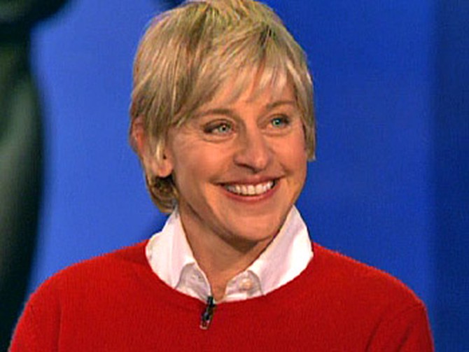 Ellen DeGeneres discusses her big night.