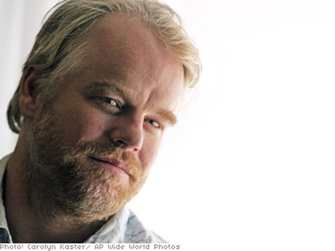 Laura's nominated co-star, Philip Seymour Hoffman