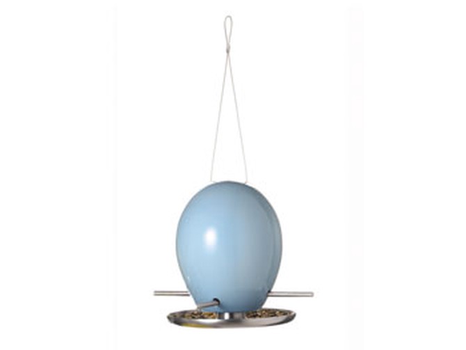 O at Home List: Egg-shaped bird feeder