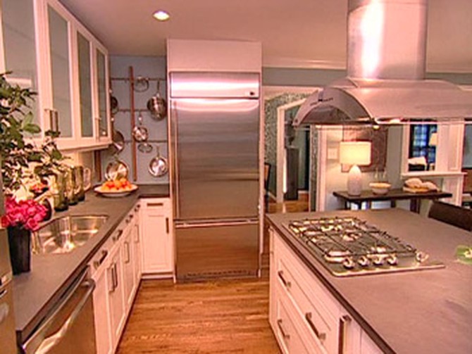 Colette's kitchen after Nate's makeover