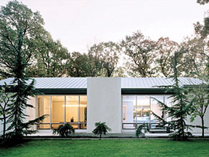 James and Tina's dream resulted in this modern minimalist house.