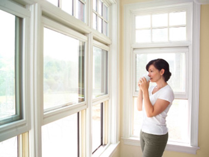 Replace single-pane windows with double panes.