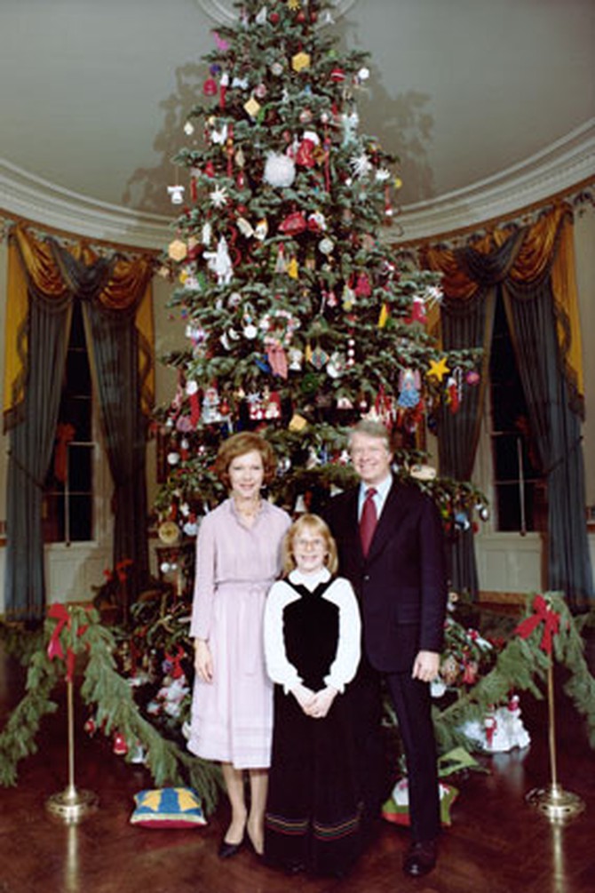 President Jimmy Carter's Christmas tree