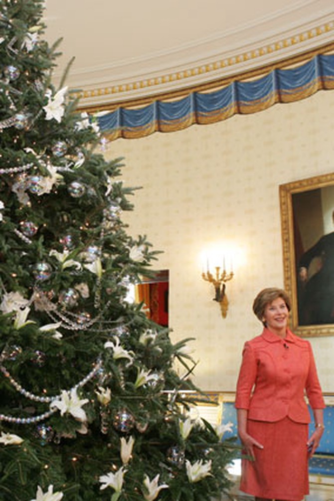 President George W. Bush's Christmas Tree