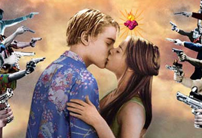 Leonardo DiCaprio in Romeo and Juliet