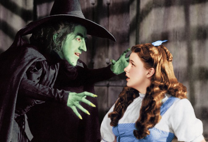Scene from The Wizard of Oz