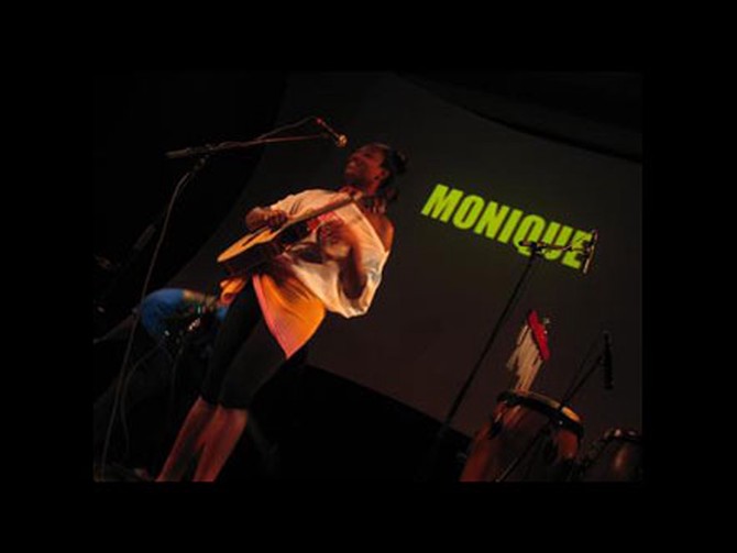Monique M. performing
