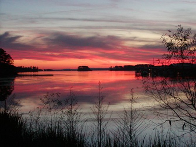 Sunset on Lake Guntersville