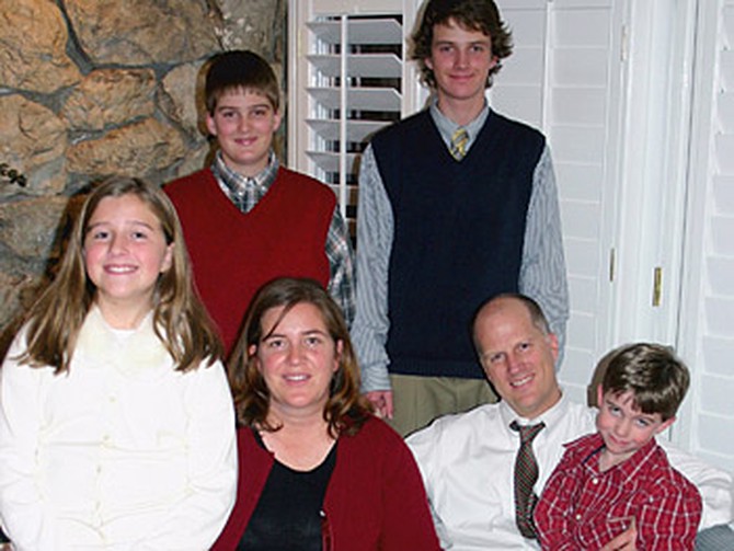 From left: Anna, Ben, Michelle, Michael, Chris, Sam. A drunk driver killed Michelle, Ben and Anna.