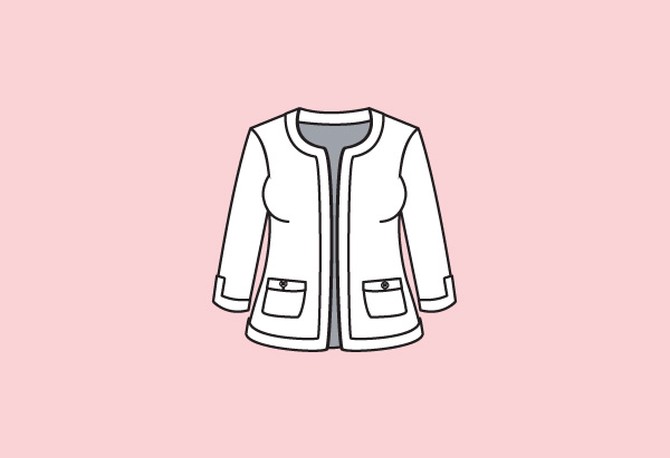 Chanel-style jacket