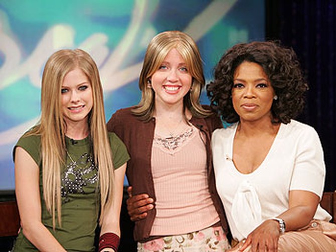 Avril, Nicole and Oprah