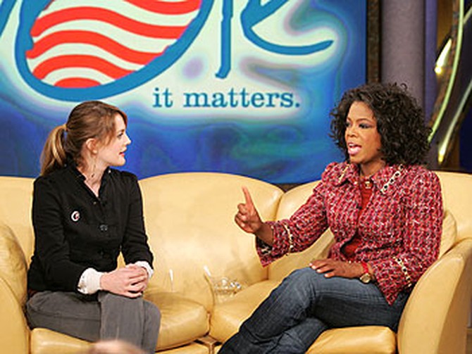 Oprah talks about women and power of voting