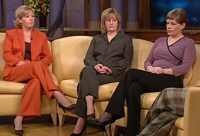 Pam, Cathy and Amy discuss their abusive father.