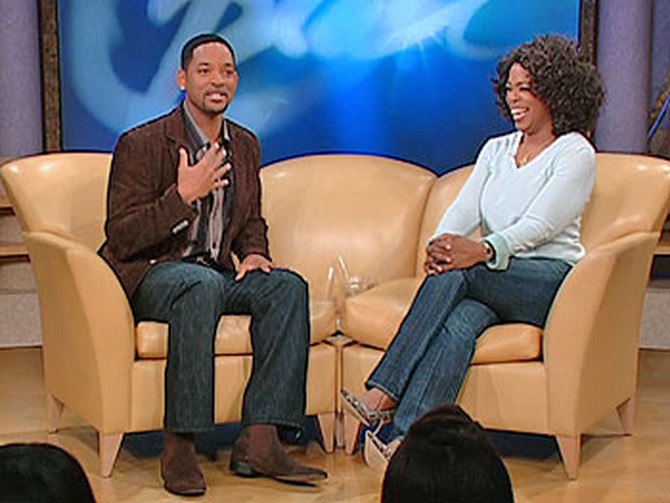 Will Smith and Oprah