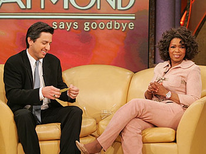 Ray Romano and Oprah